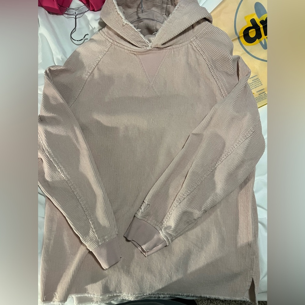 Drew house corduroy hoodie XS/S - mauve dusty light pink